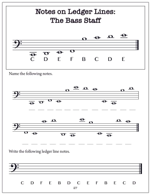 Elementary Music Theory, Note Speller - Sarnecki - Book