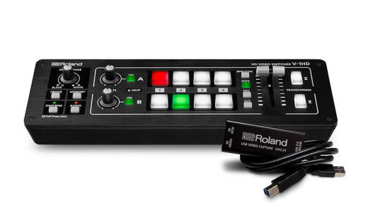 Roland - Mlangeur vido V-1HD pour diffusion en direct avec UVC-01
