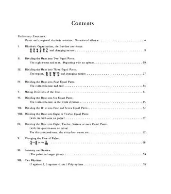 Rhythmic Training - Starer - Book