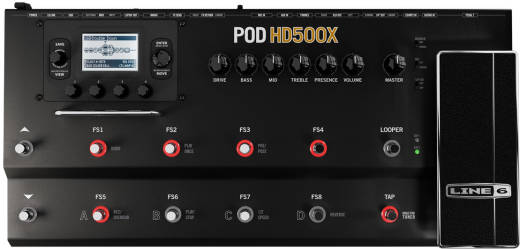 Line 6 HD500X Guitar Multi-Effects Processor | Long & McQuade