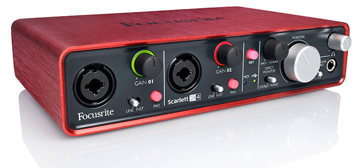 24/96 2 In, 4 Out USB 2.0 Audio Interface