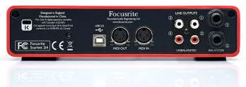 24/96 2 In, 4 Out USB 2.0 Audio Interface