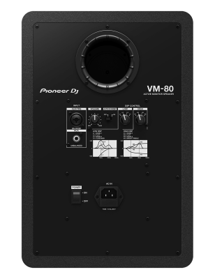 VM-80 8\'\' Professional Active Monitor - Black