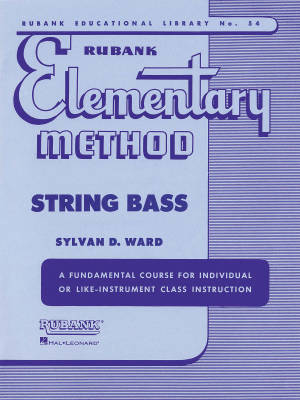 Rubank Publications - Rubank Elementary Method - Ward - String Bass - Book