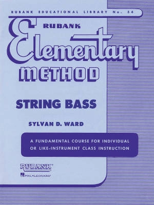 Rubank Publications - Rubank Elementary Method - Ward - String Bass - Book