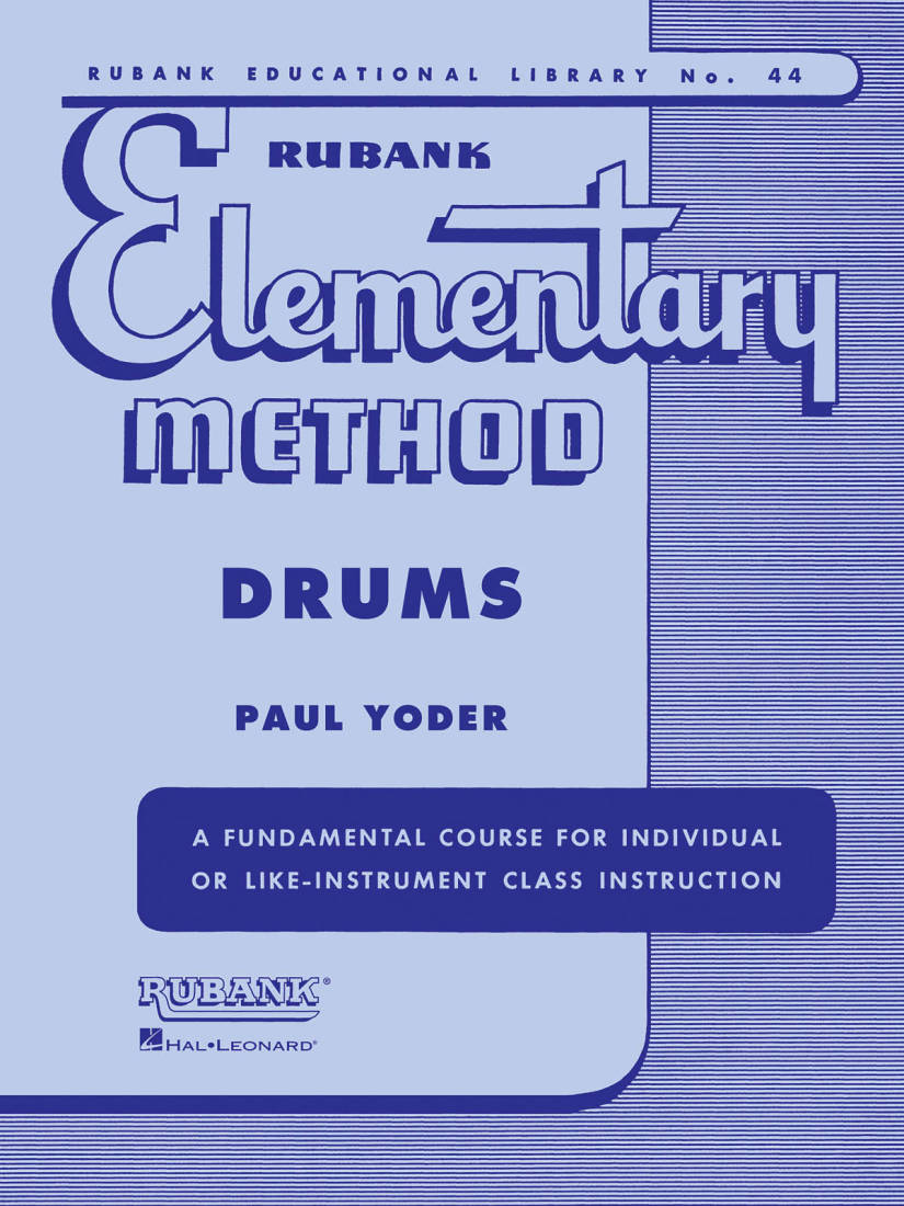 Rubank Elementary Method - Yoder - Drums - Book