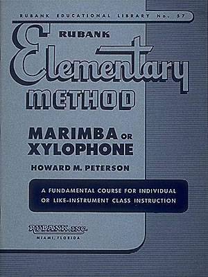 Rubank Elementary Method - Peterson - Marimba/Xylophone - Book