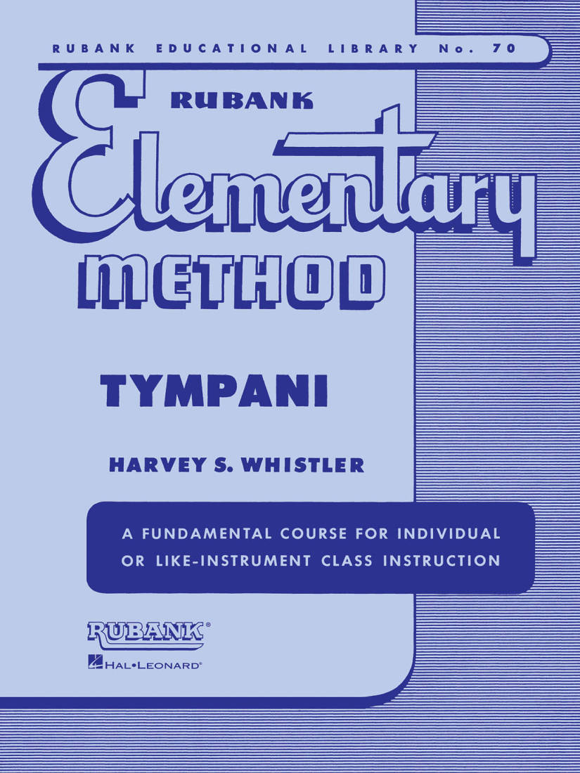 Rubank Elementary Method - Whistler - Timpani - Book