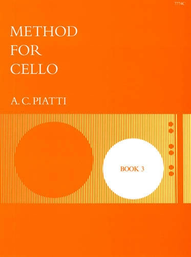 Method for Cello, Book 3 - Piatti - Cello - Book