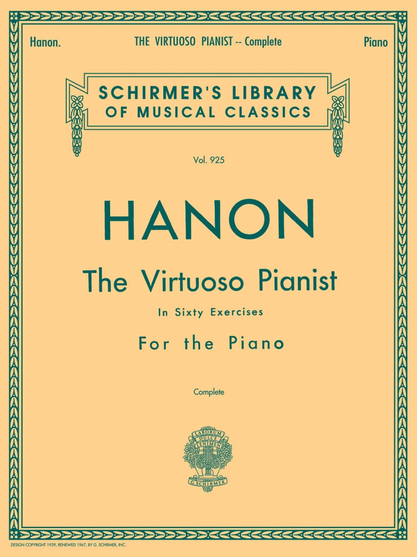 Hanon: The Virtuoso Pianist in 60 Exercises,  Complete - Piano - Book