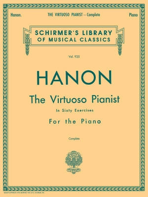G. Schirmer Inc. - Hanon: The Virtuoso Pianist in 60 Exercises,  Complete - Piano - Book