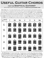 Useful Guitar Chords for the Skeptical Guitarist - Emery - Guitar - Sheet