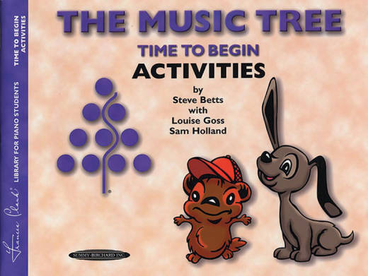 Summy-Birchard - The Music Tree: Activities Book, Time to Begin - Clark/Goss/Holland - Piano - Livre
