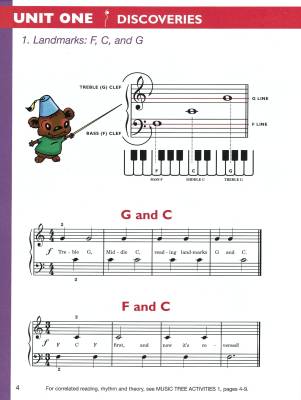 The Music Tree: Student\'s Book, Part 1 - Clark/Goss/Holland - Piano - Book