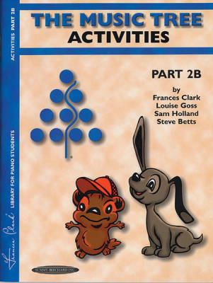 The Music Tree: Activities Book, Part 2B - Clark/ Goss /Holland /Betts - Piano - Book