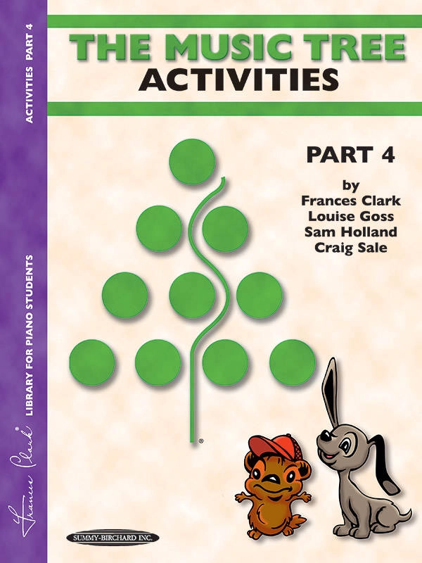 The Music Tree: Activities Book, Part 4 - Clark /Goss /Holland /Sale - Piano - Book