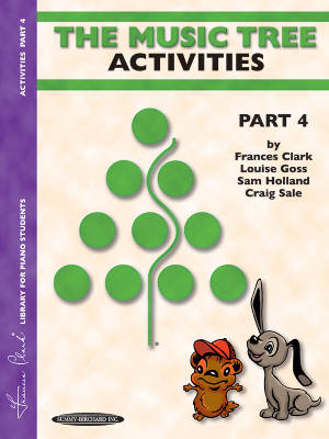 Summy-Birchard - The Music Tree: Activities Book, Part 4 - Clark /Goss /Holland /Sale - Piano - Book