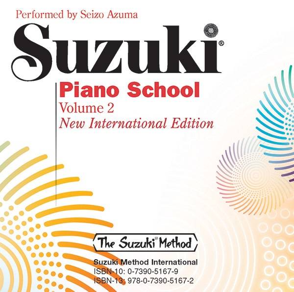 Suzuki Piano School New International Edition Volume 2 - Piano - CD