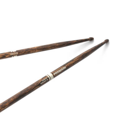 Rebound Lacquered FireGrain Drumsticks - 2B