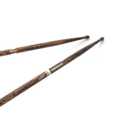 Rebound Lacquered FireGrain Drumsticks - 7A