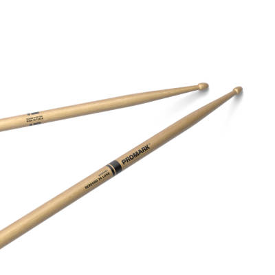 Rebound Long Lacquered Hickory Drumsticks - 7A