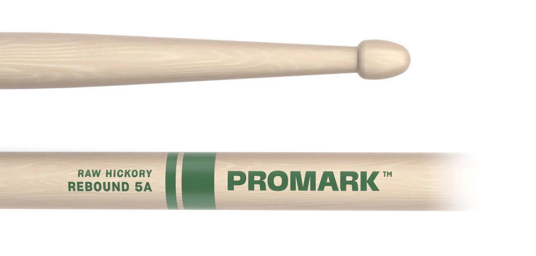 Rebound Raw Hickory Drumsticks - 5A