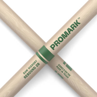 Rebound Raw Hickory Drumsticks - 2B
