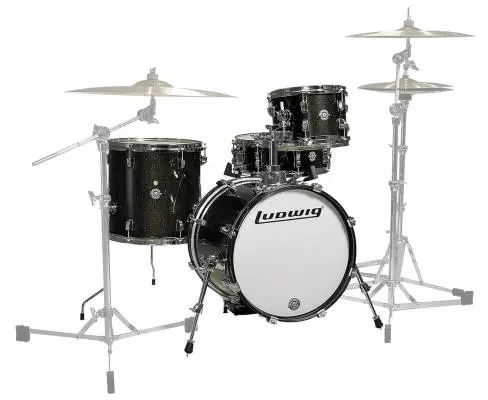 Breakbeat by Questlove 4 Piece Drum Kit - Black Sparkle