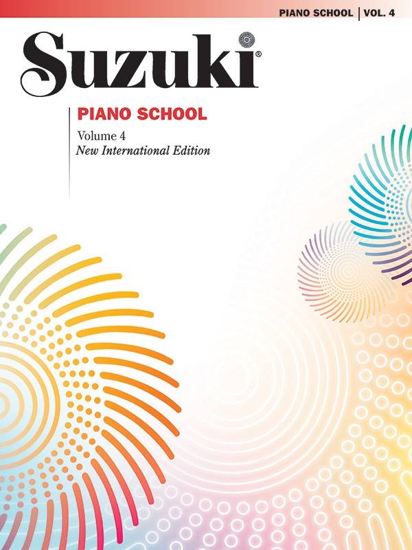 Suzuki Piano School New International Edition Volume 4 - Piano - Book