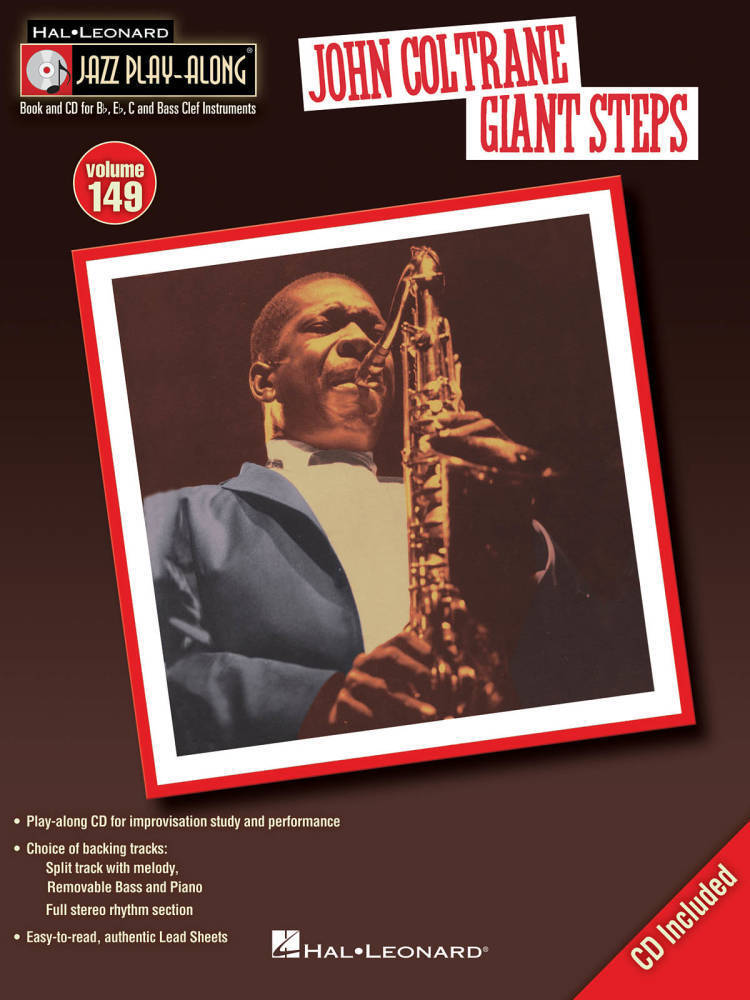John Coltrane - Giant Steps: Jazz Play-Along Volume 149 - Book/CD