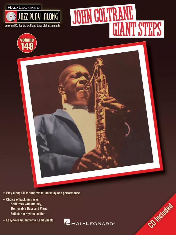 John Coltrane - Giant Steps: Jazz Play-Along Volume 149 - Book/CD