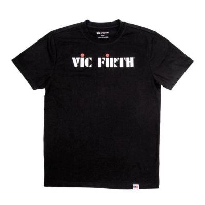 Vic Firth - Black Logo T-Shirt