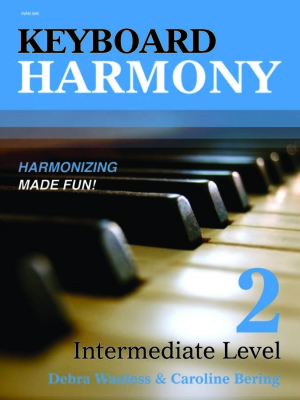 Keyboard Harmony, Intermediate Level 2 - Wanless/Bering - Piano - Book