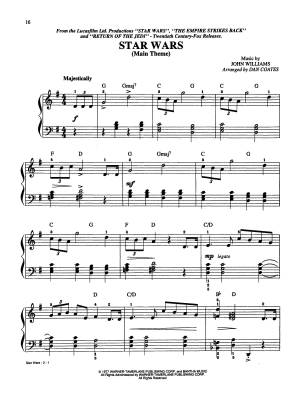 The Best in Movie Sheet Music - Coates - Easy Piano - Book
