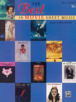 The Best in Movie Sheet Music - Coates - Easy Piano - Book