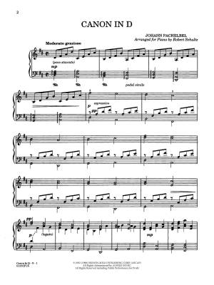 Canon in D (\'\'Pachelbel\'s Canon\'\') - Pachelbel/Schultz - Piano - Sheet Music
