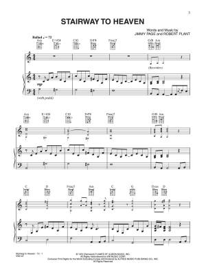 Stairway to Heaven - Page/Plant - Piano/Vocal/Guitar - Sheet Music