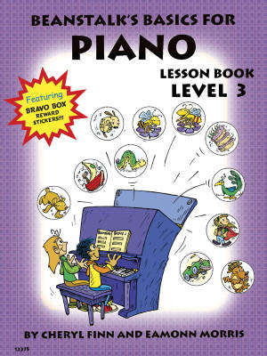 Willis Music Company - Beanstalks Basics for Piano Lesson Book, Level 3 - Finn/Morris - Piano - Book