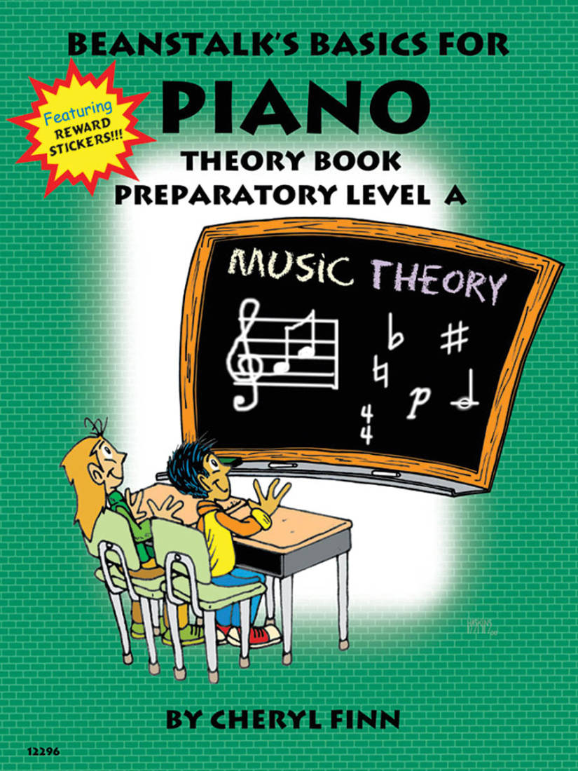 Beanstalk\'s Basics for Piano Theory Book, Preparatory Book A - Finn - Piano - Book