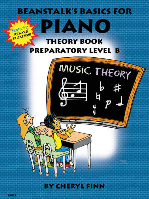 Beanstalk\'s Basics for Piano Theory Book, Preparatory Book B - Finn - Piano - Book