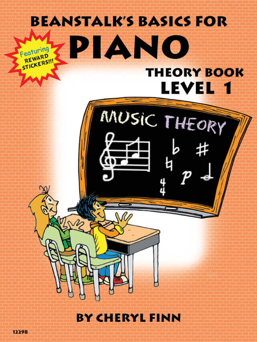 Beanstalk\'s Basics for Piano Theory Book, Level 1 - Finn - Piano - Book