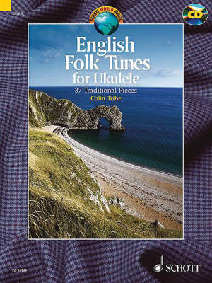 English Folk Tunes for Ukulele: 37 Traditional Pieces - Tribe - Ukulele - Book/CD