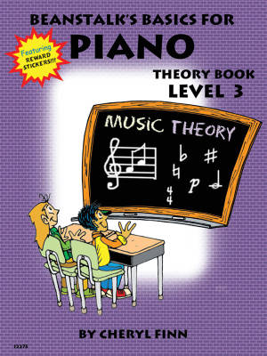 Willis Music Company - Beanstalks Basics for Piano Theory Book, Level 3 - Finn - Piano - Book