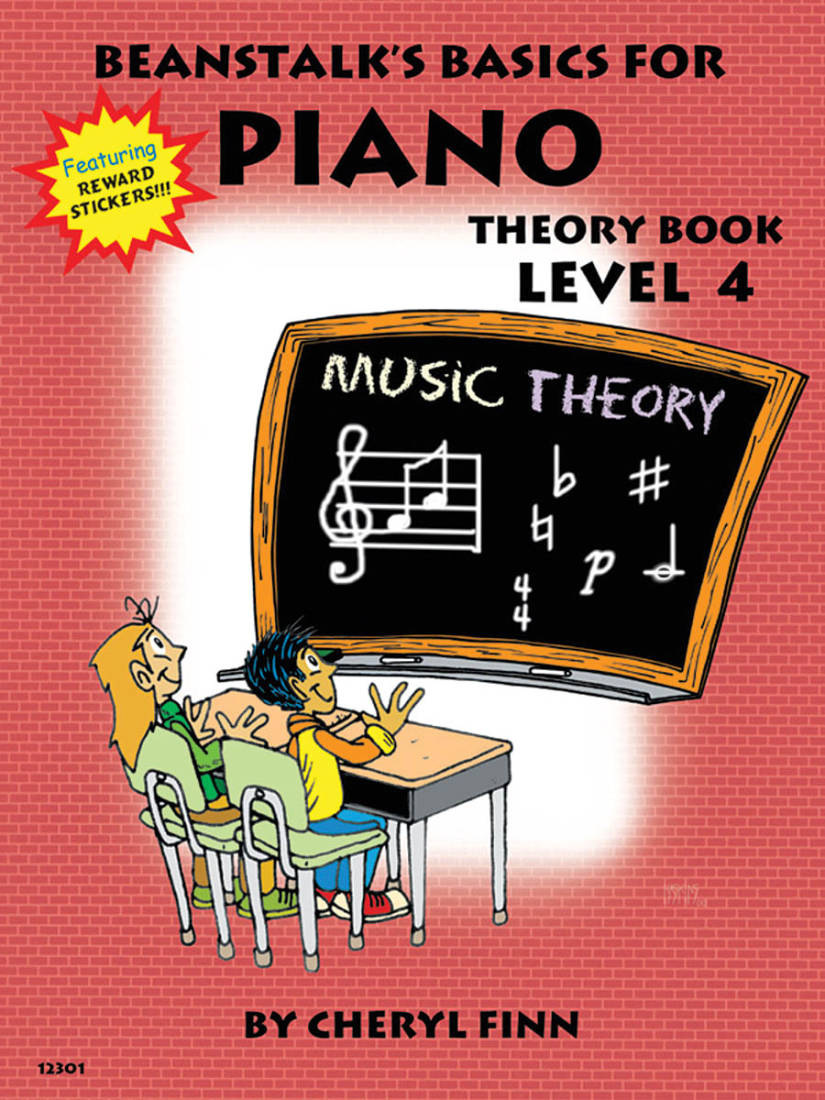 Beanstalk\'s Basics for Piano Theory Book, Level 4 - Finn - Piano - Book