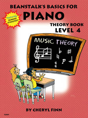 Willis Music Company - Beanstalks Basics for Piano Theory Book, Level 4 - Finn - Piano - Book