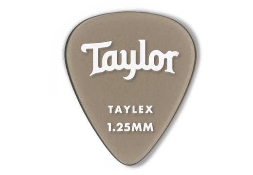 Premium 346 Taylex Guitar Picks 1.25mm 6-Pack