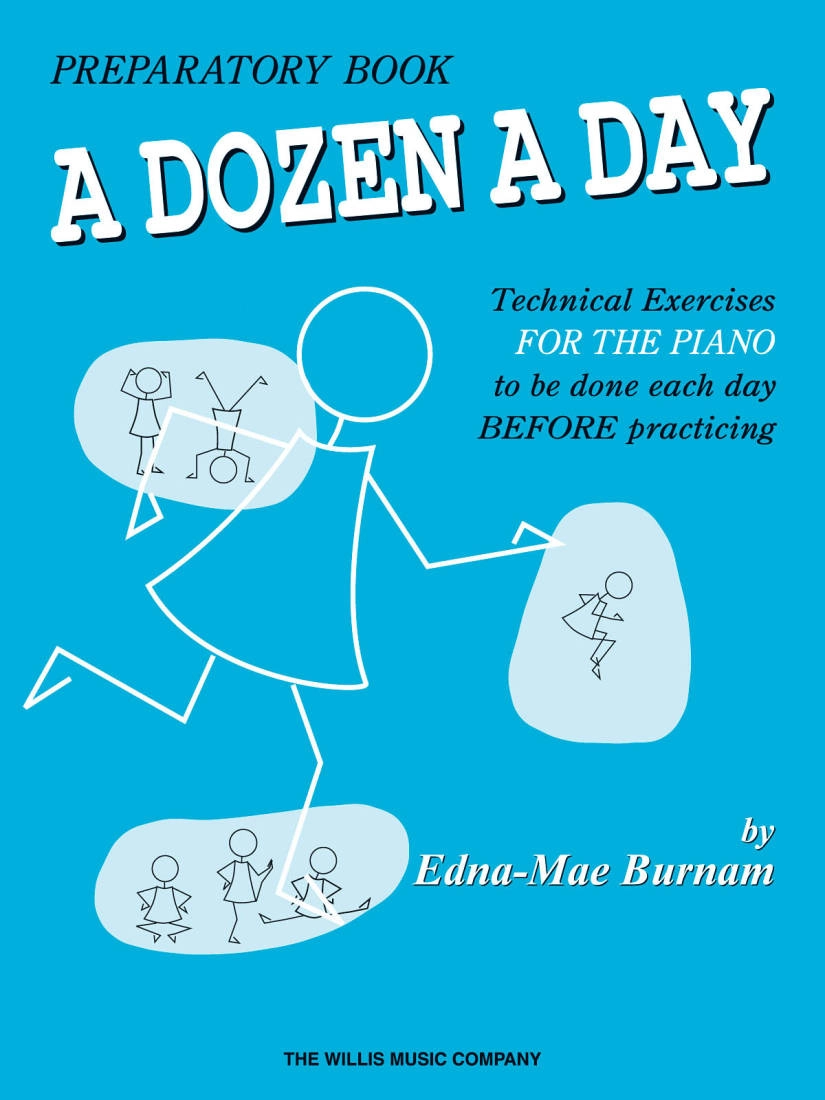 A Dozen a Day Preparatory Book - Burnam - Piano - Book