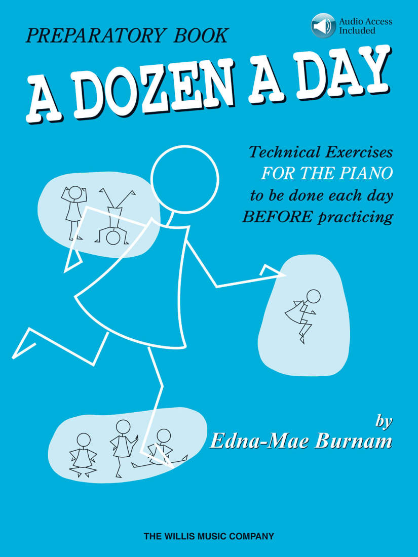 A Dozen a Day Preparatory Book - Burnam - Piano - Book/Audio Online