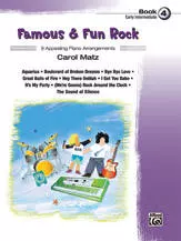 Alfred Publishing - Famous & Fun Rock, Book 4 - Early Intermediate Piano