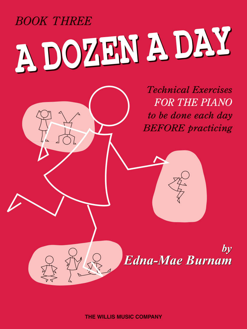 A Dozen a Day Book 3 - Burnam - Piano - Book